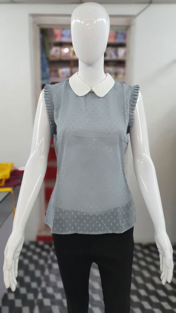 Ff  Stylish Western Wear Wholesale Ladies Top
